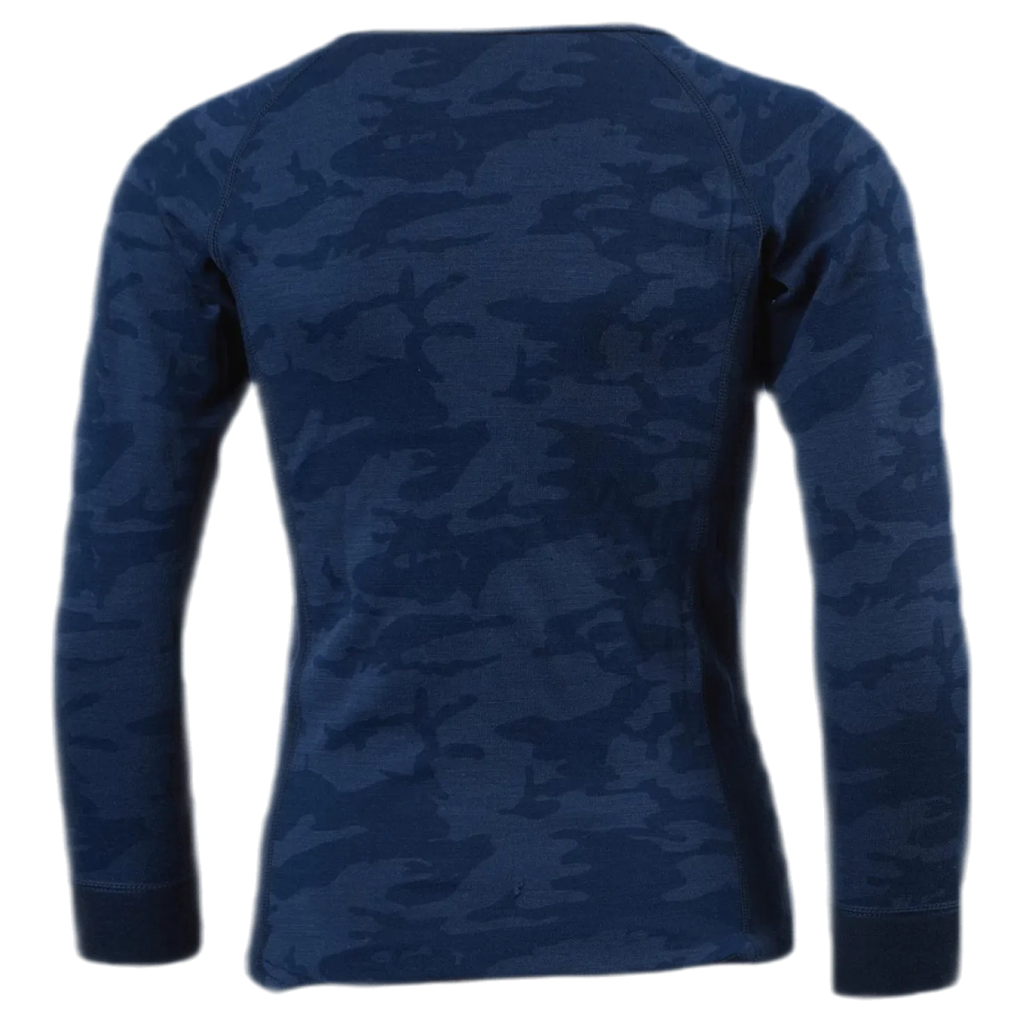 Print Merino Set Blue
