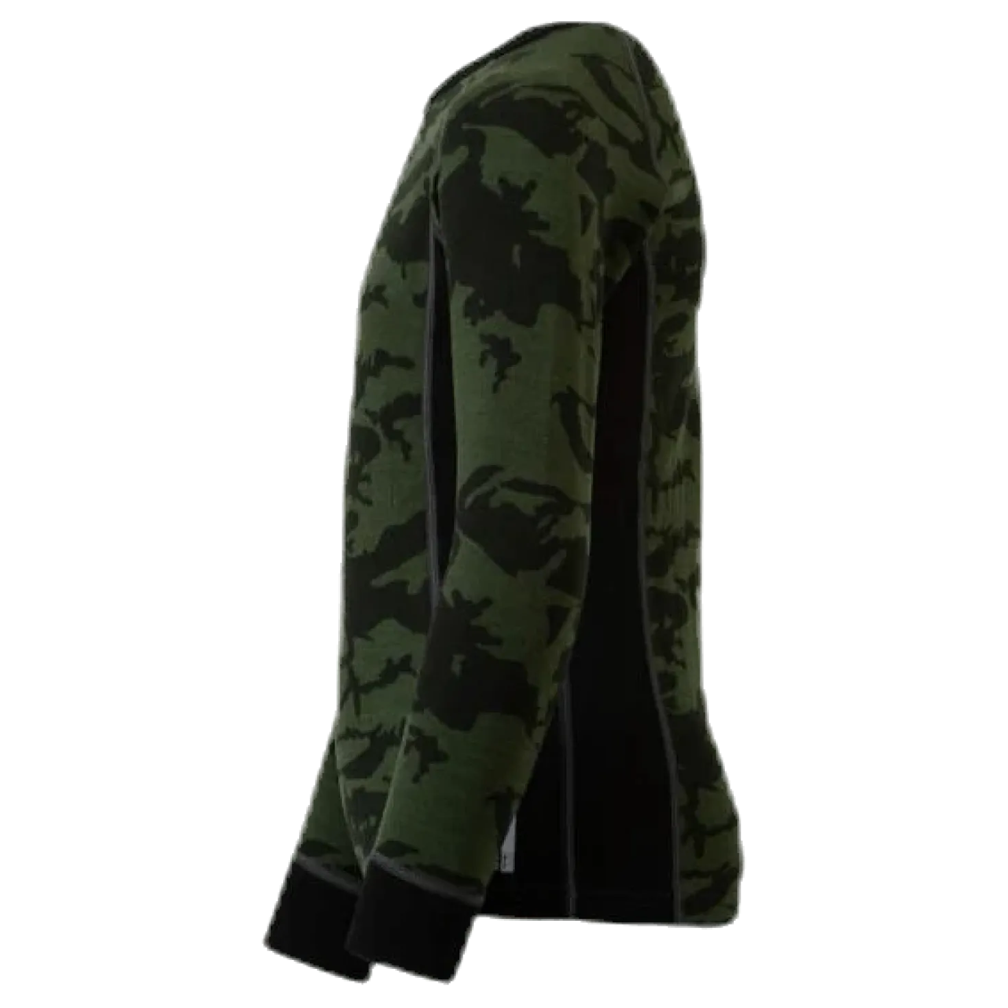 Print Merino Set Green