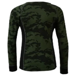 Print Merino Set Green