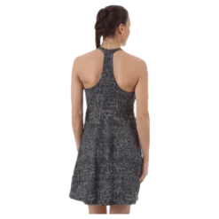 Pristine Dress Patterned/Black