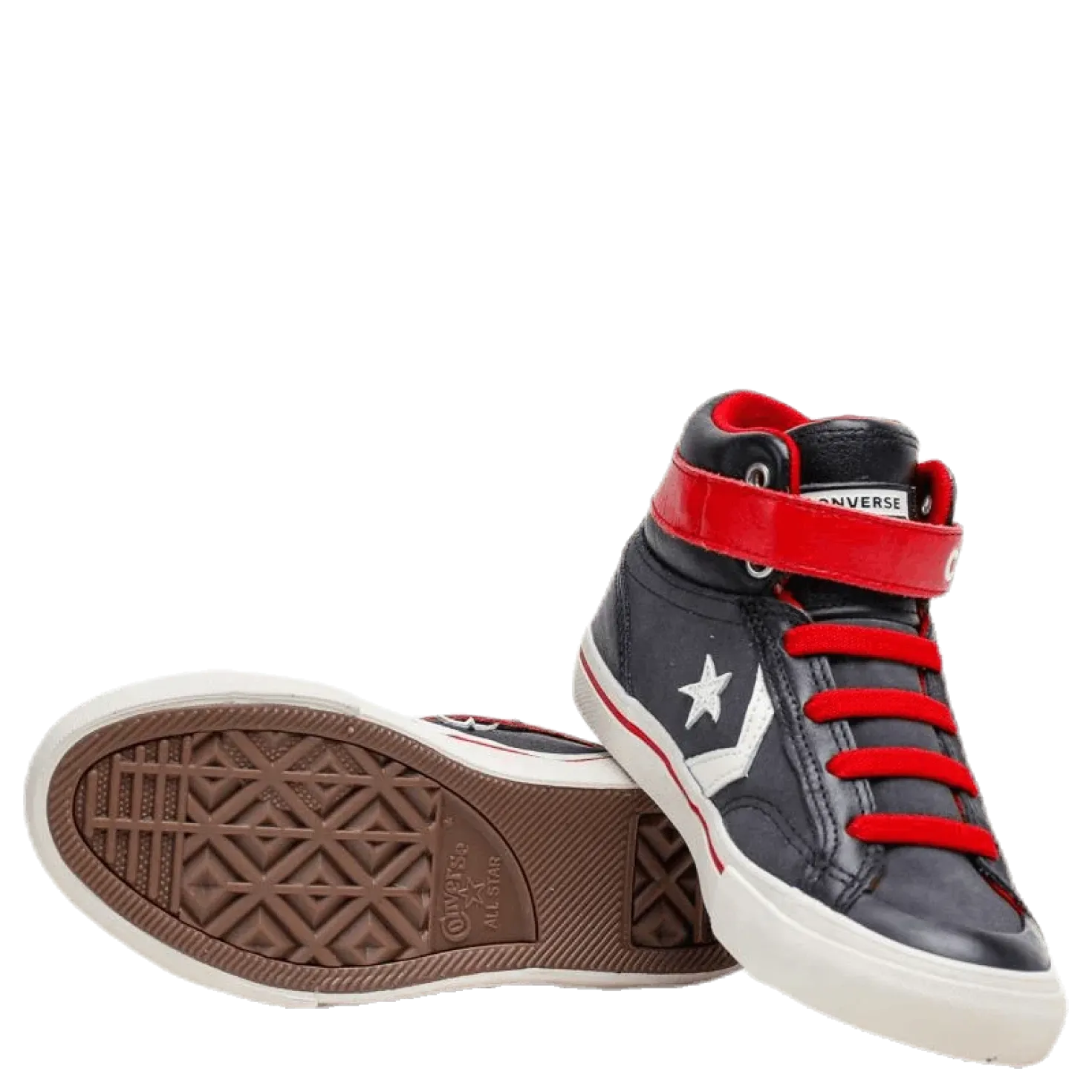 Pro Blaze Strap Hi Junior Black/Red
