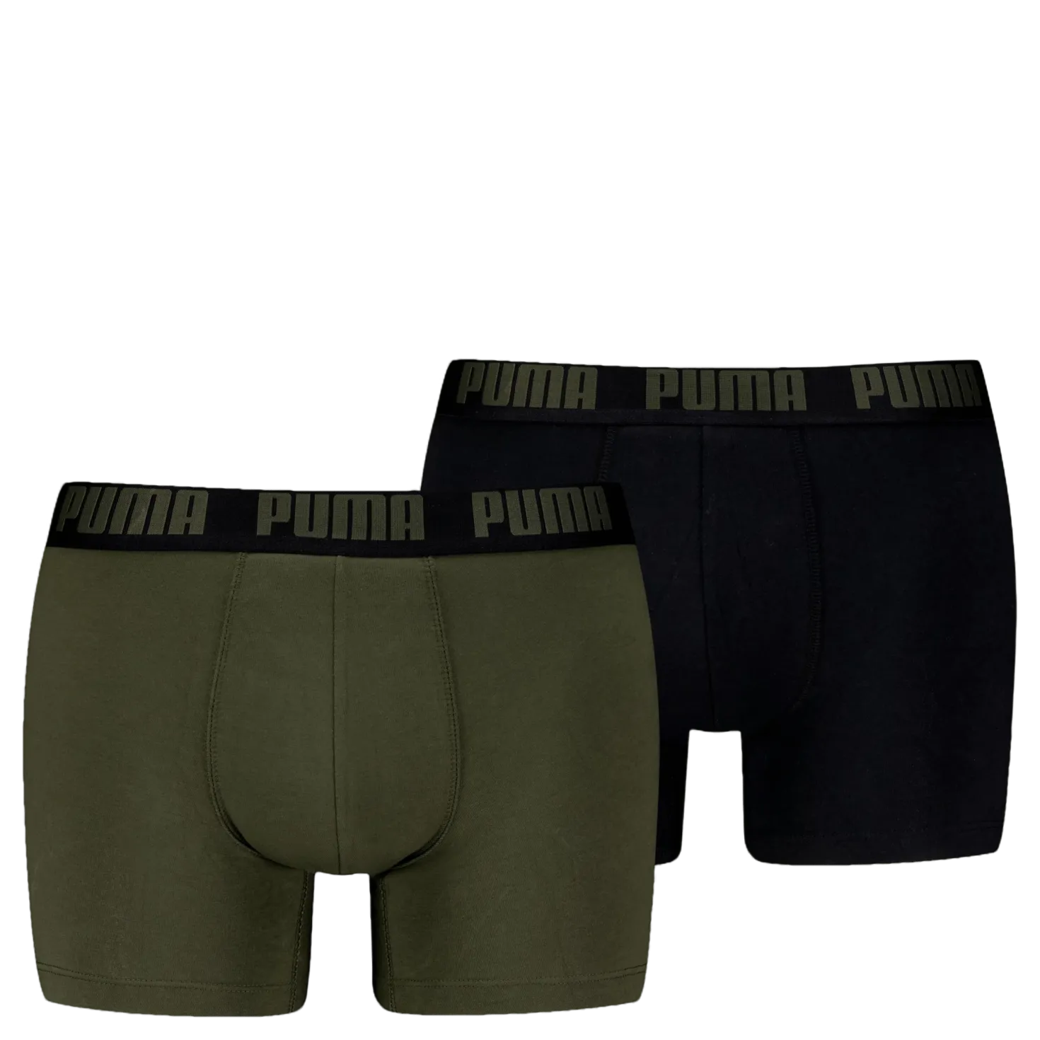 Puma Men Everyday Basic Boxer Forest Night Tonal
