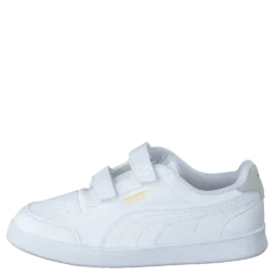 Puma Shuffle V Ps White-grayviolet-teamgold