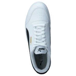 Puma Shuffle White-black-teamgold