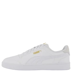 Puma Shuffle White-white-teamgold