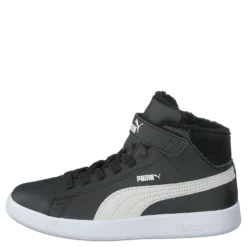 Puma Smash V2 Mid L Fur V Ps Puma Black-puma White
