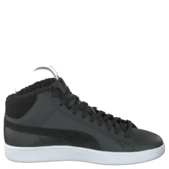 Puma Smash V2 Mid Wtr L Puma Black-dark Shadow- White