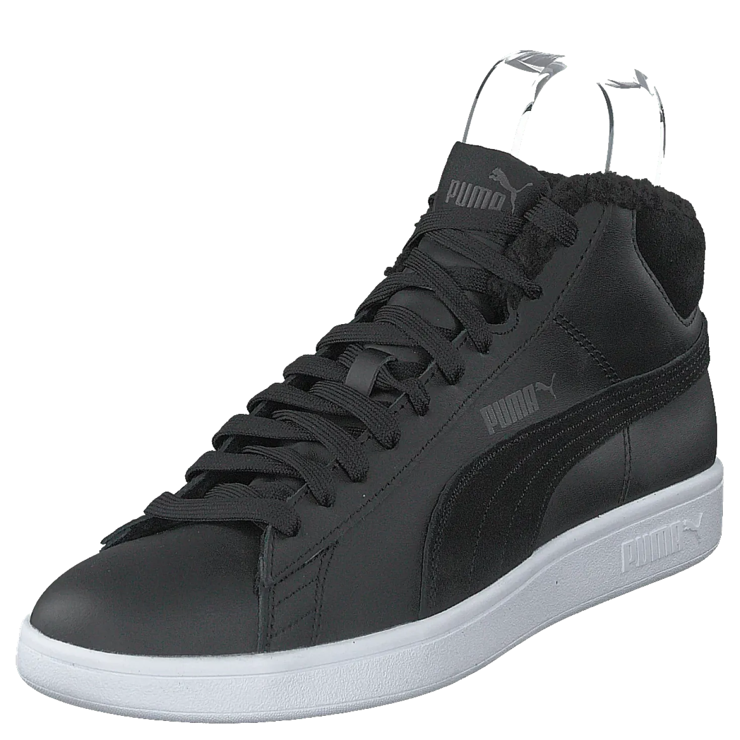 Puma Smash V2 Mid Wtr L Puma Black-dark Shadow- White