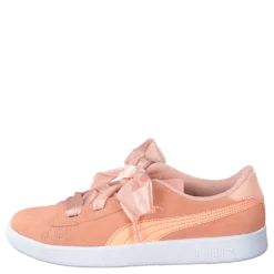Puma Smash V2 Ribbon Jr Peach Bud-bright Peach
