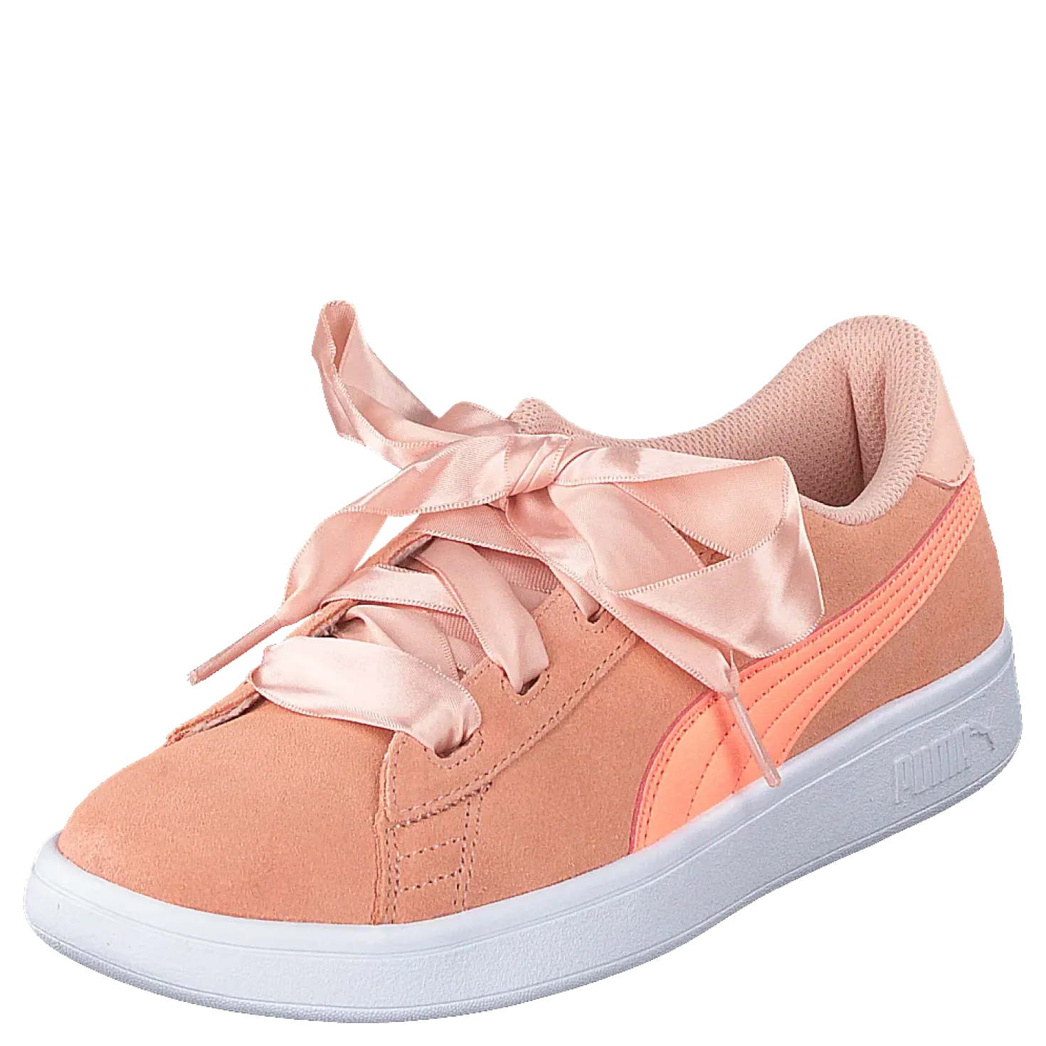 Puma Smash V2 Ribbon Jr Peach Bud-bright Peach