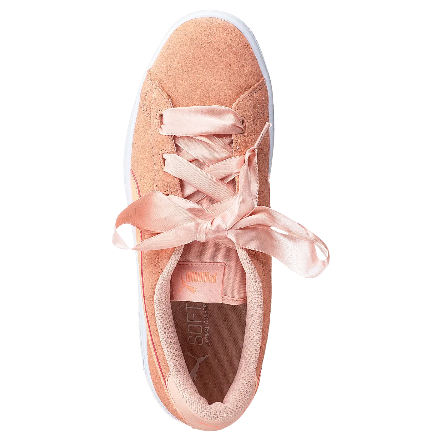 Puma Smash V2 Ribbon Jr Peach Bud-bright Peach