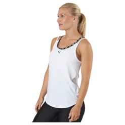 Puma Strong Triblend Tank Puma White