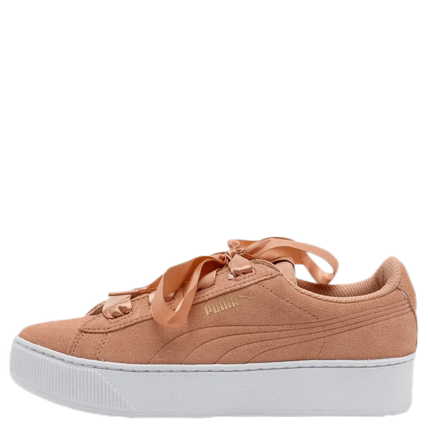 Puma Vikky Platform Ribbon Jr Beige