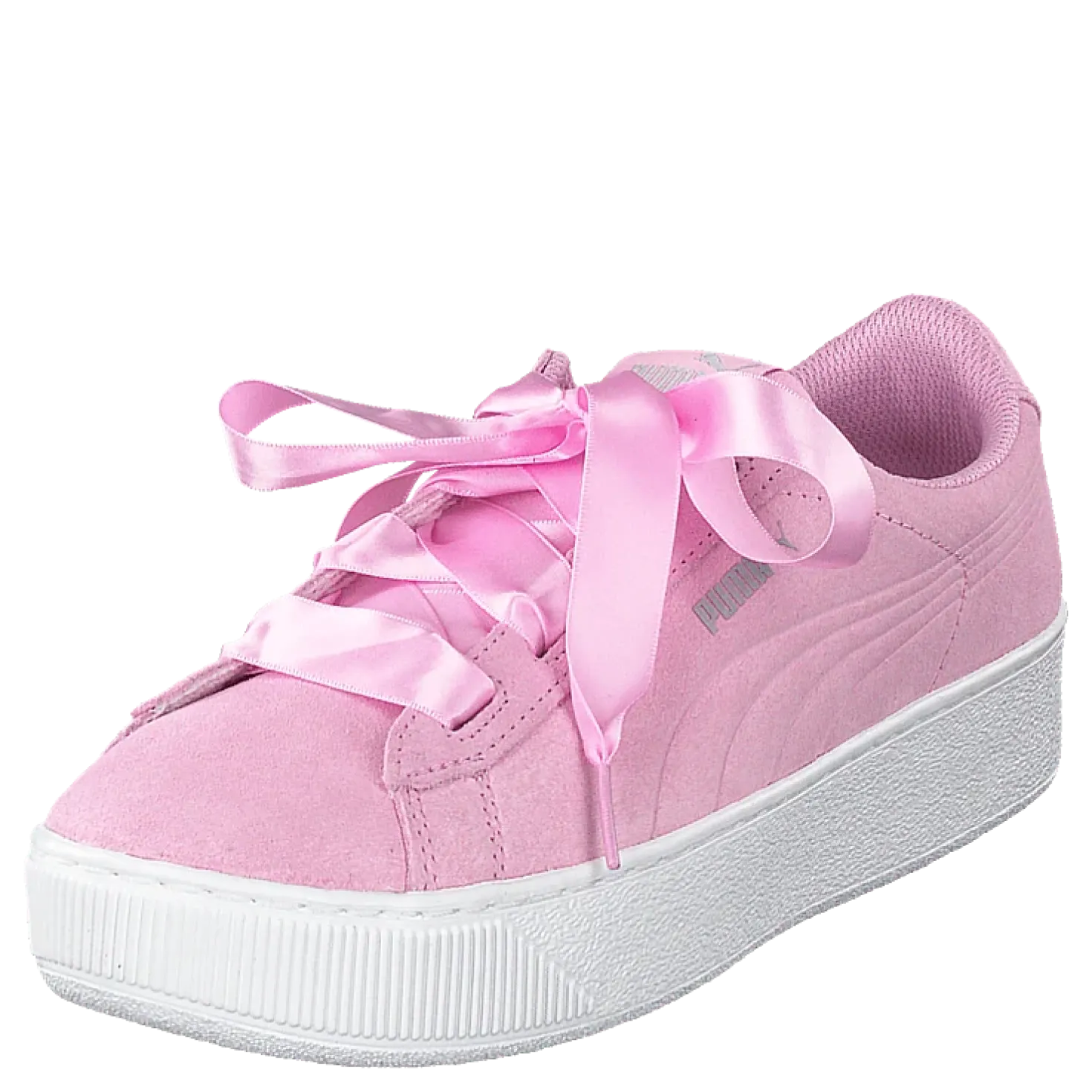 Puma Vikky Platform Ribbon Jr Pink