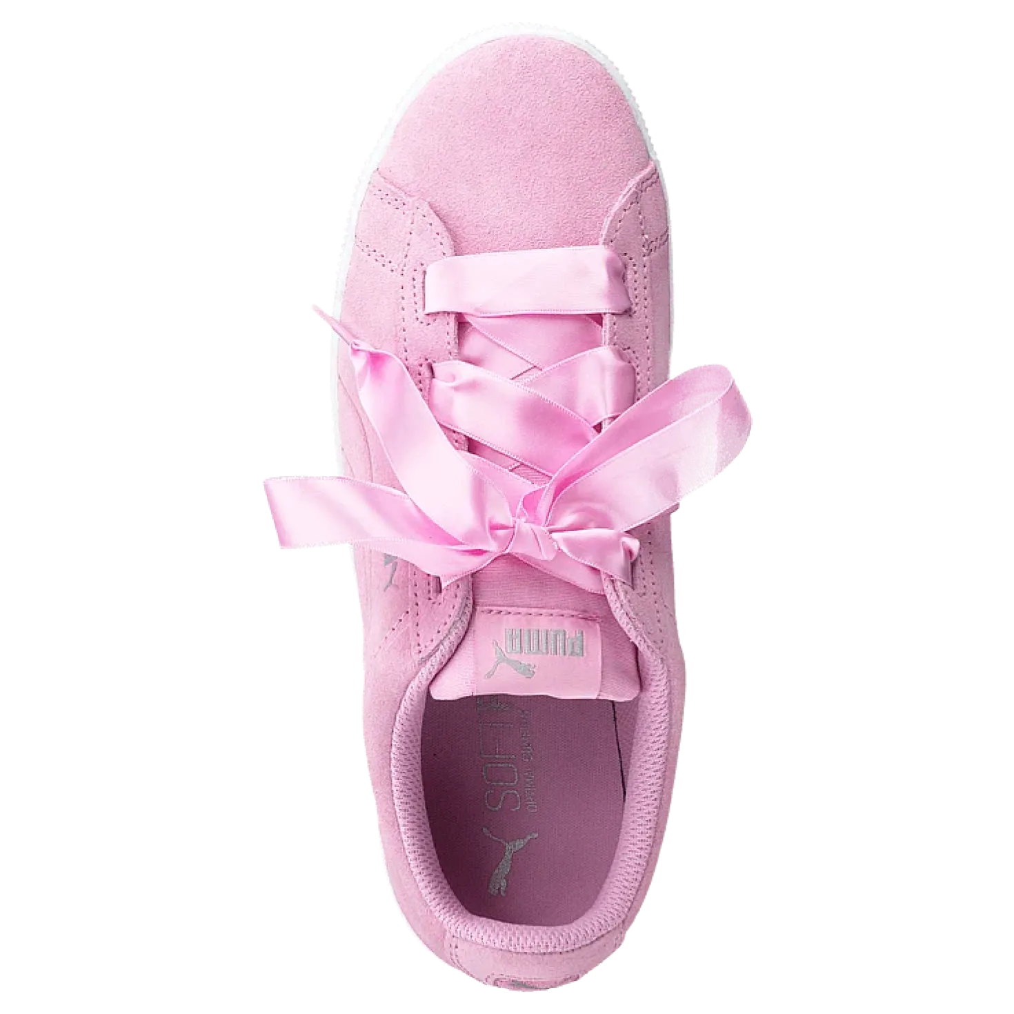 Puma Vikky Platform Ribbon Jr Pink