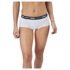Puma Women Mini Short 2p Pack White / White