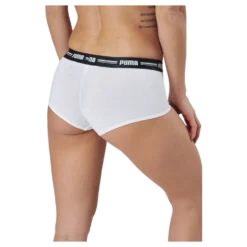 Puma Women Mini Short 2p Pack White / White