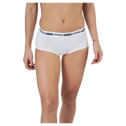 Puma Women Mini Short 2p Pack White / White
