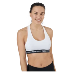Puma Women Racer Back Top 1p H White
