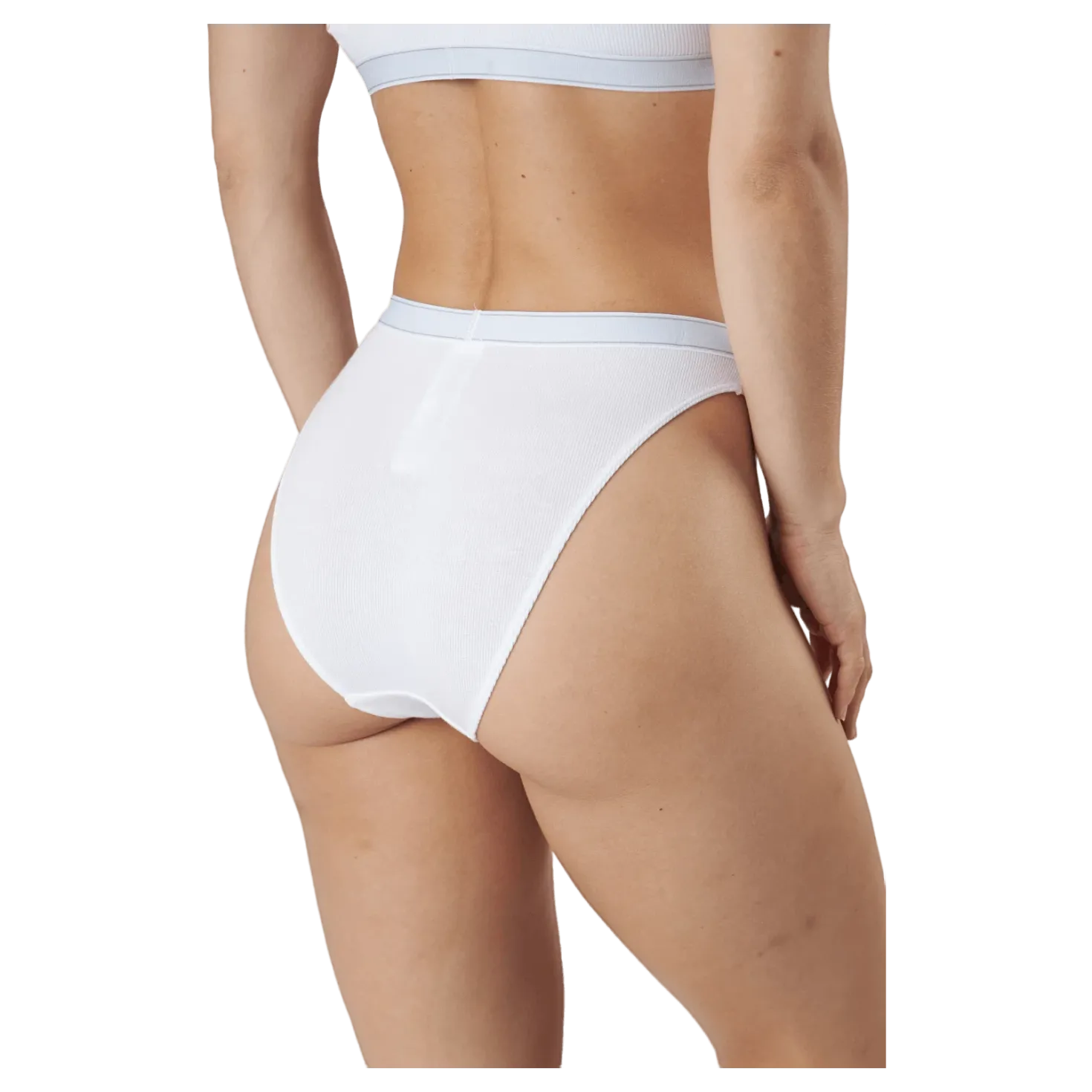 Pure Fashion Cheeky Bikini Brief White