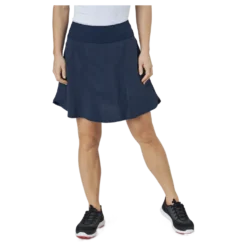 Pwrshape Solid Skirt Navy Blazer