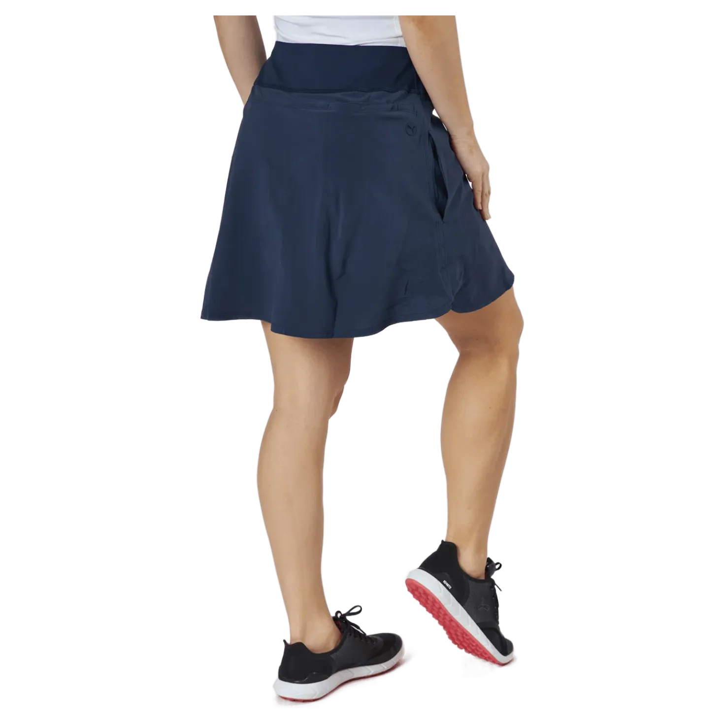 Pwrshape Solid Skirt Navy Blazer