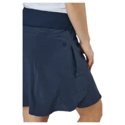 Pwrshape Solid Skirt Navy Blazer