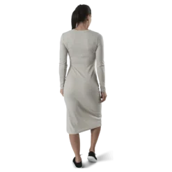 Quinn Rib Dress Beige