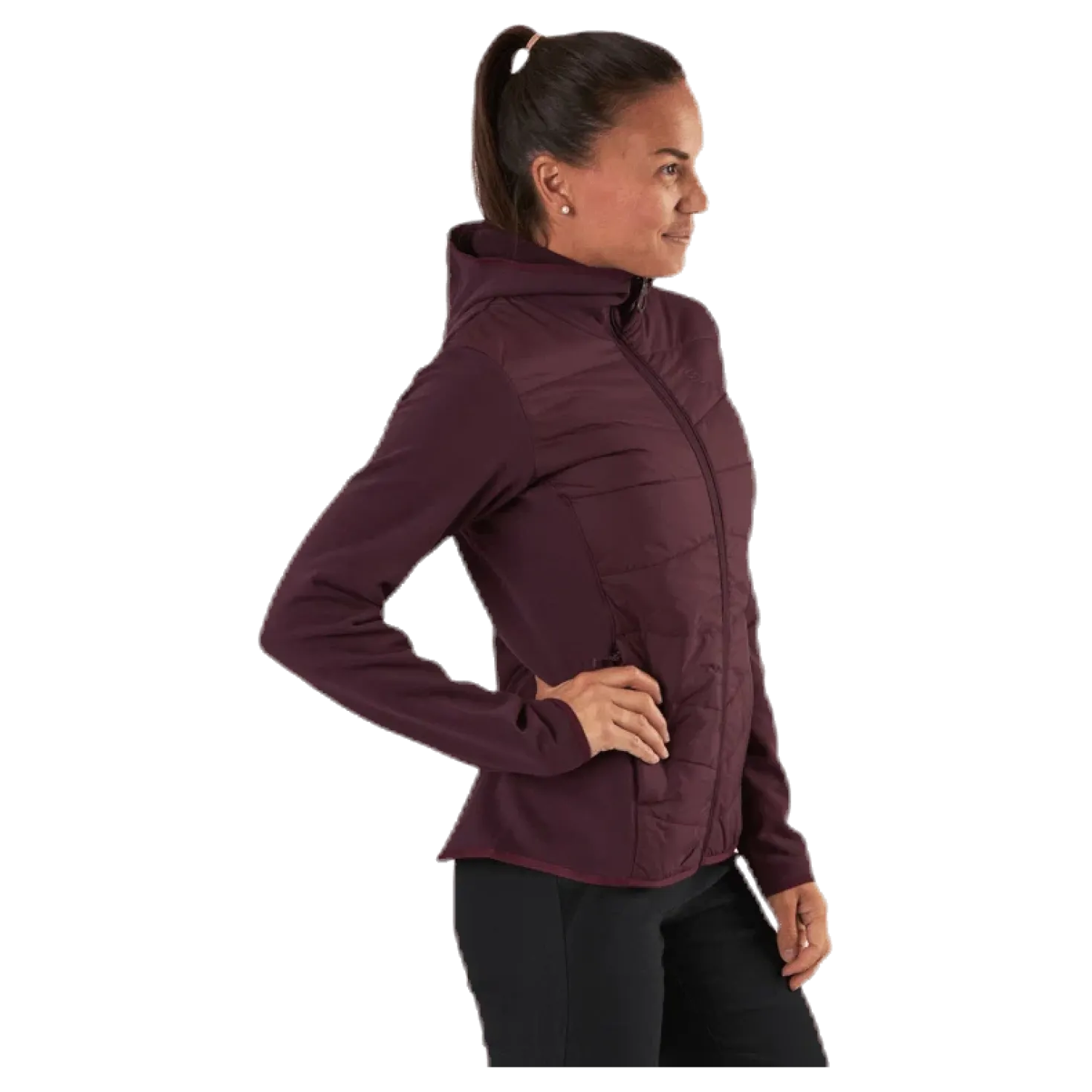 Radiant Hybrid Hoodie Purple