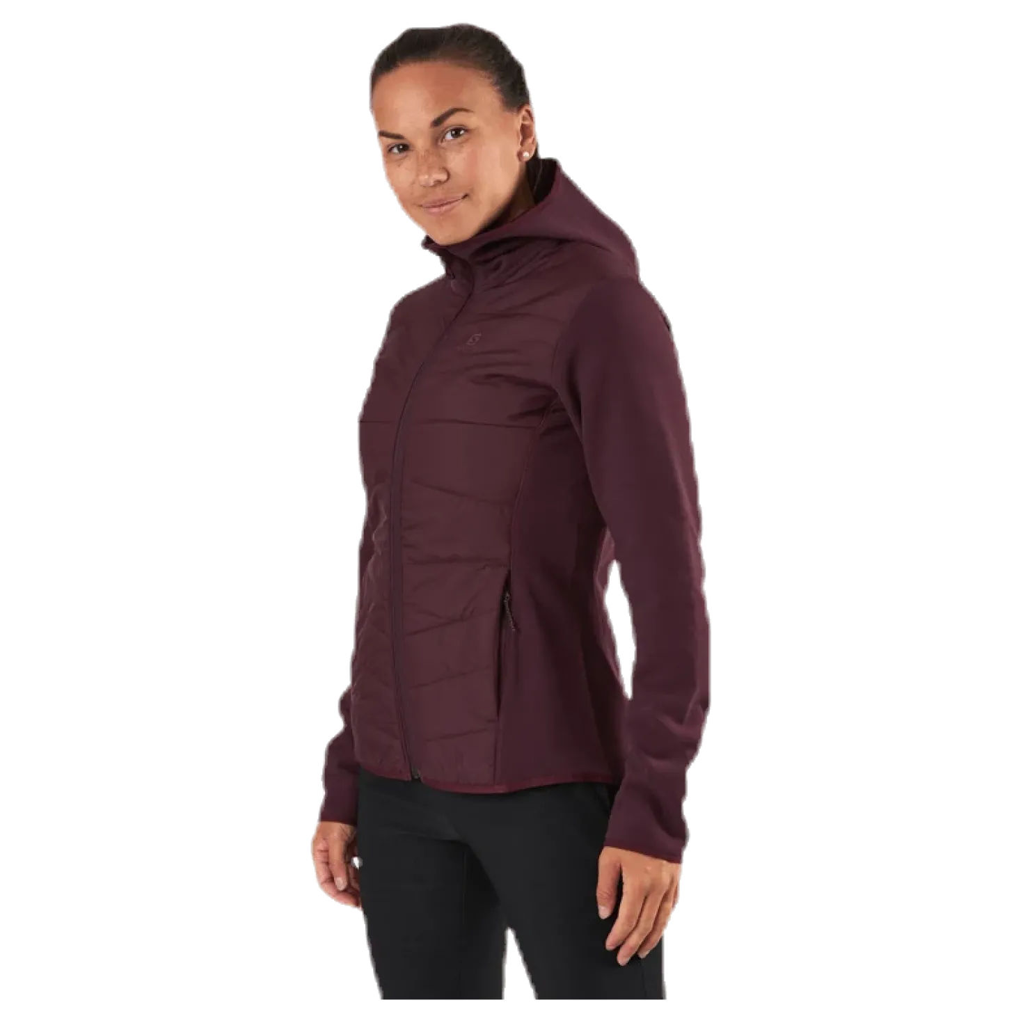 Radiant Hybrid Hoodie Purple