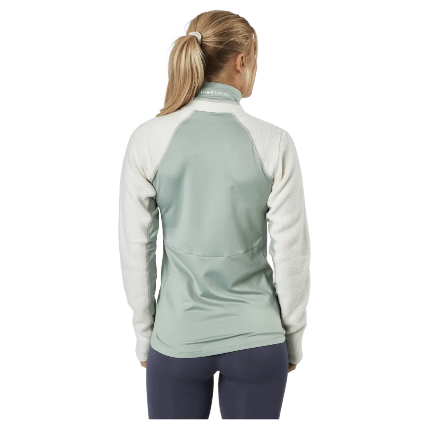 Ragnhild Full Zip Midlayer Nwhite