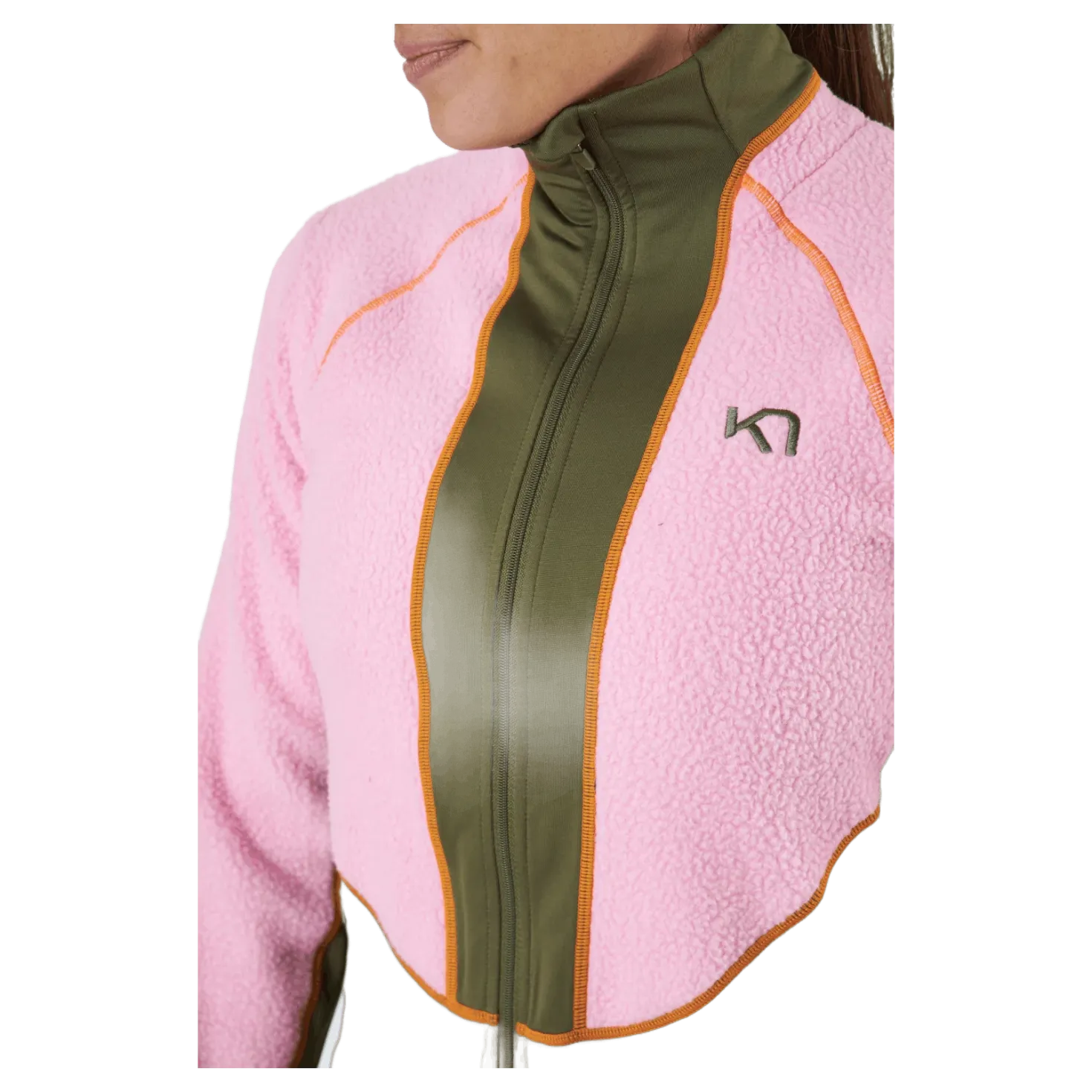 Ragnhild Full Zip Midlayer Prism