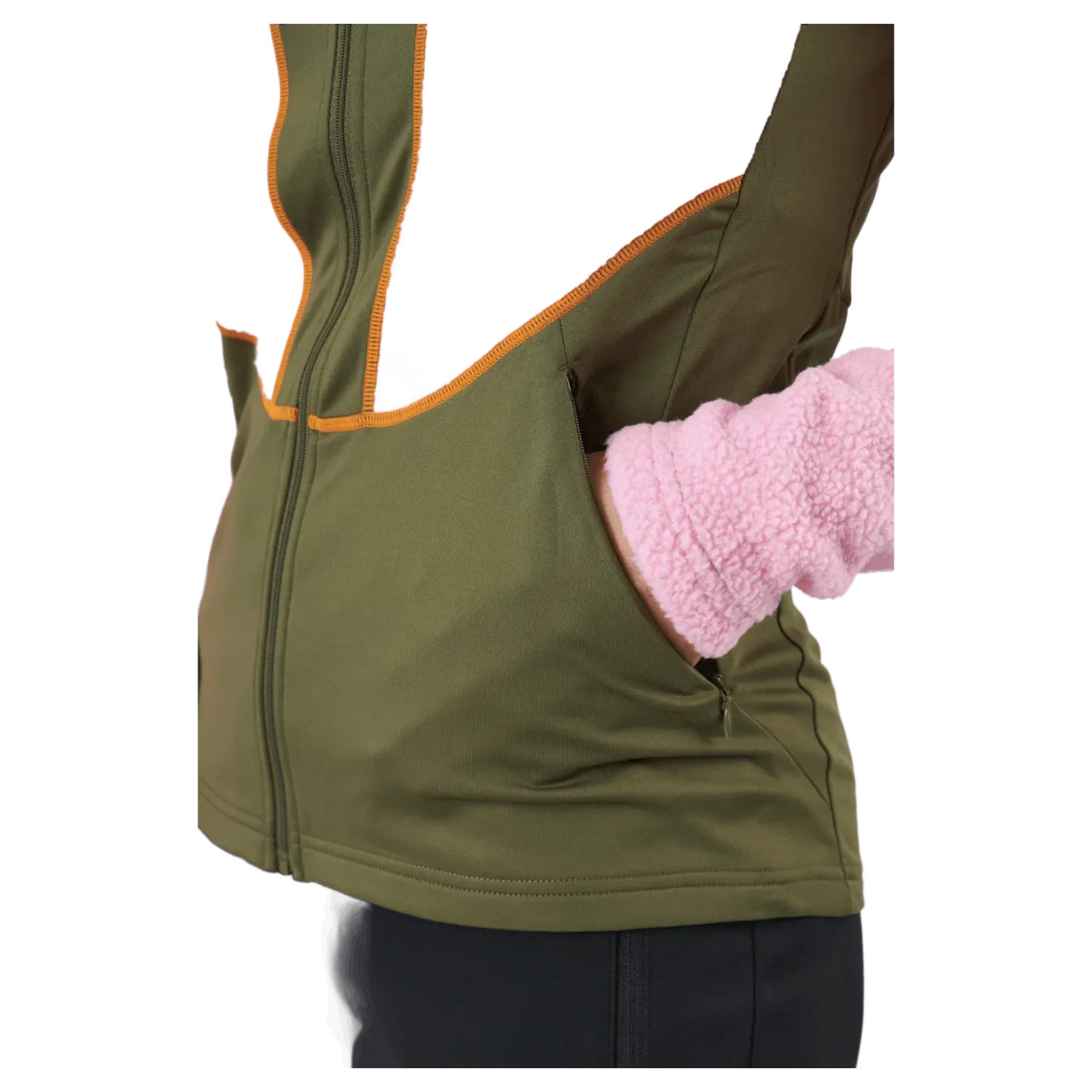 Ragnhild Full Zip Midlayer Prism