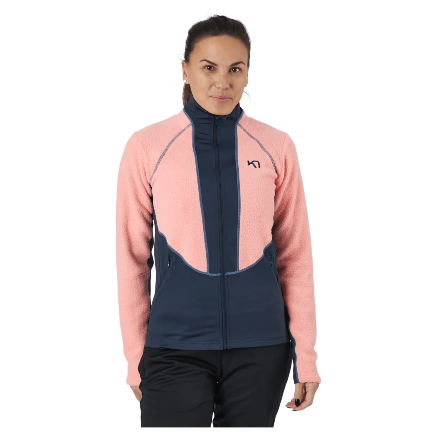 Ragnhild Full Zip Midlayer Silk