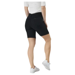 Rain Mid Long Shorts Black