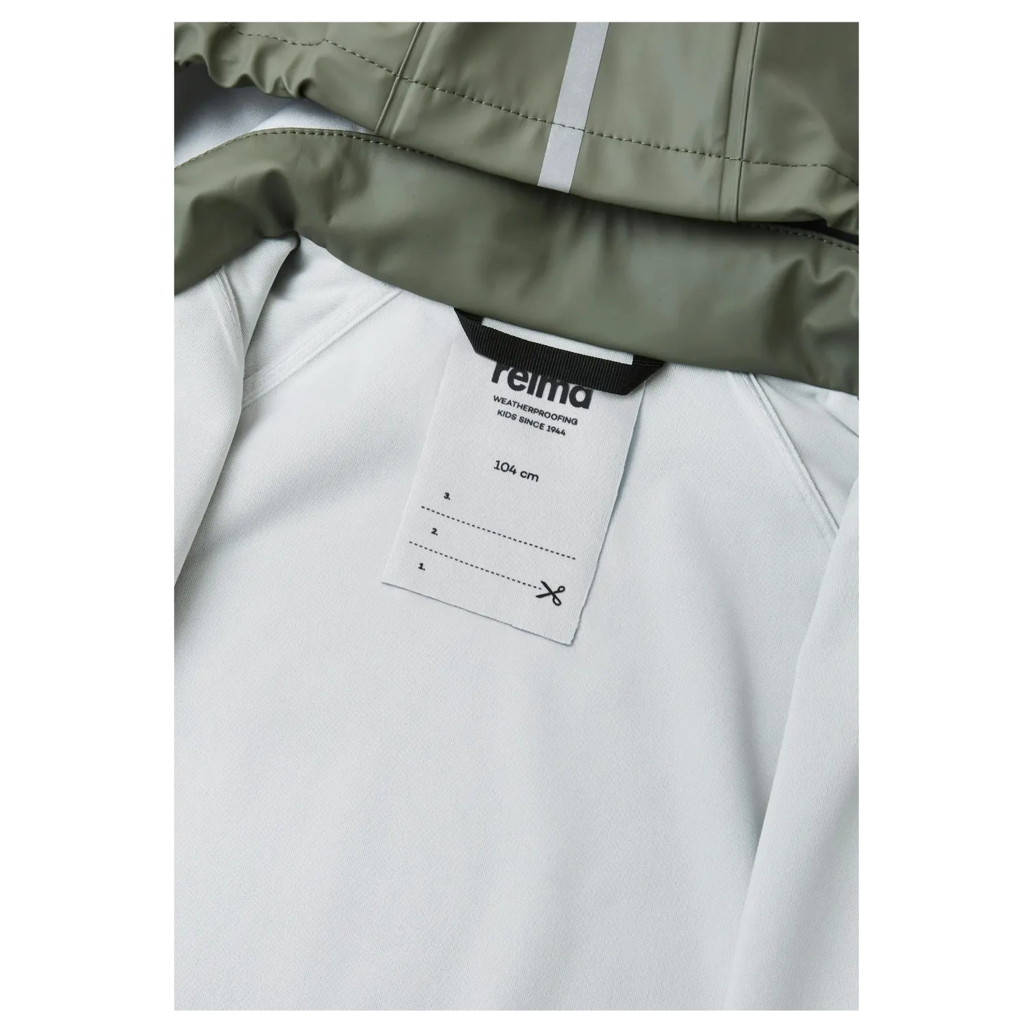 Rain outfit Tihku Greyish green