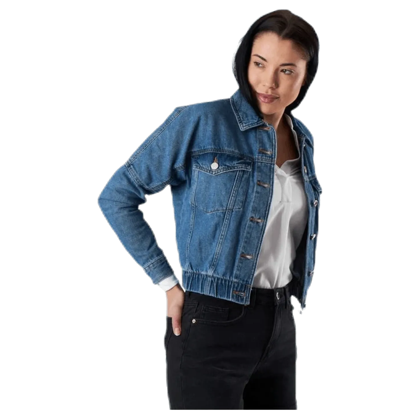 Rave Ls Ela Dnm Jacket Add Blue