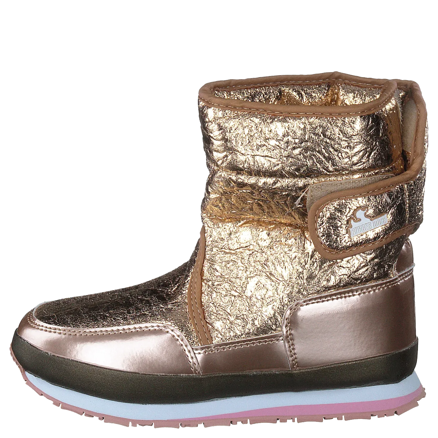 Rd Cracked Metallic Kids Rose Gold