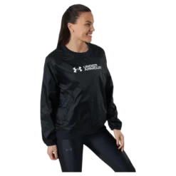 Recover Woven Shine Crew Black