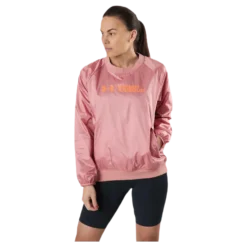 Recover Woven Shine Crew Pink
