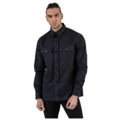 Recruit Overshirt Black