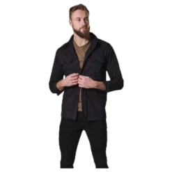 Recruit Overshirt Black