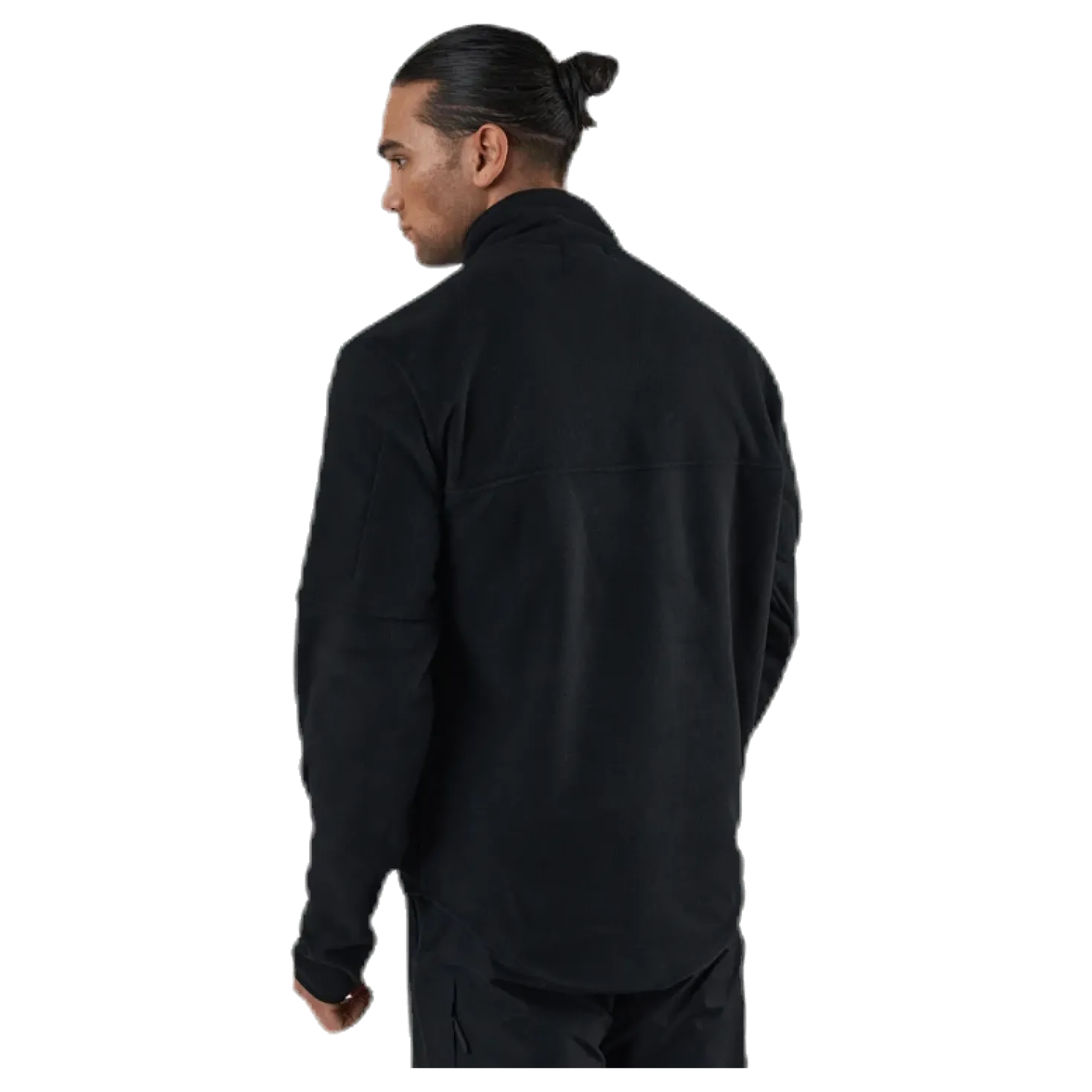 Recycled Polyester Pullover Black