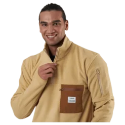Recycled Polyester Pullover Beige