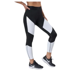 Regular Block Tights White