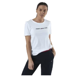 Regular C-Nk Graphic Tee Ss White
