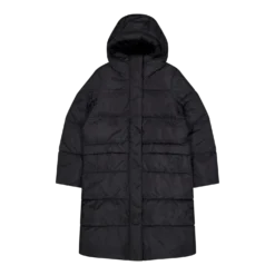 Reign Hood Coat Black