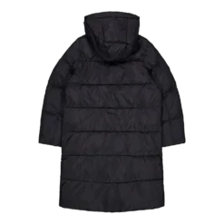 Reign Hood Coat Black