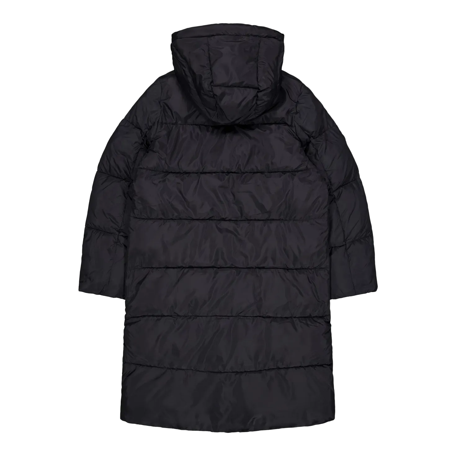 Reign Hood Coat Black