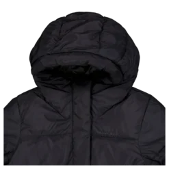 Reign Hood Coat Black